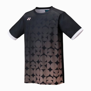 Yonex Sport T-shirt Practice Graphic Print 16746 (100% Polyester) 2025 black boys